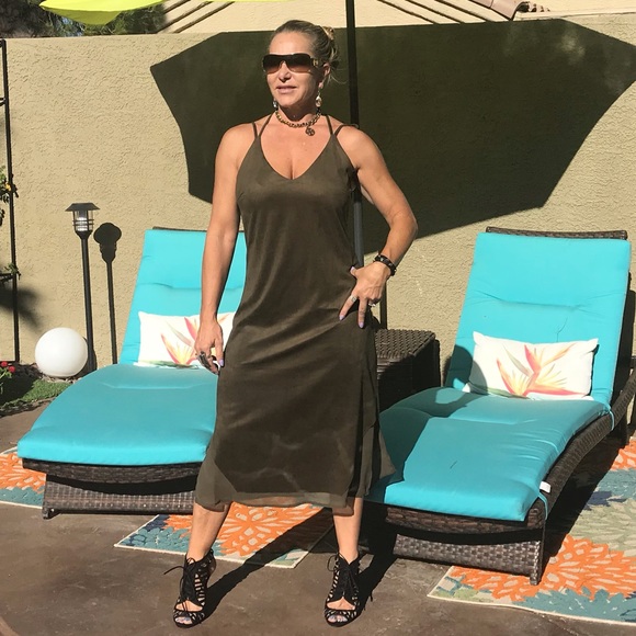 Brigitte Bailey olive green dress - Picture 8 of 8